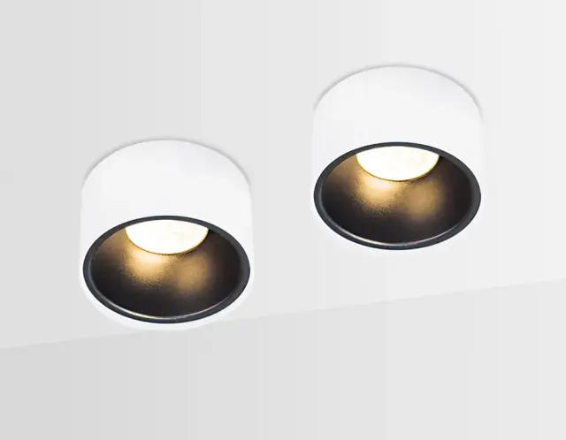 Точечный светильник Ambrella Light TN146 — белый, ракурс 2