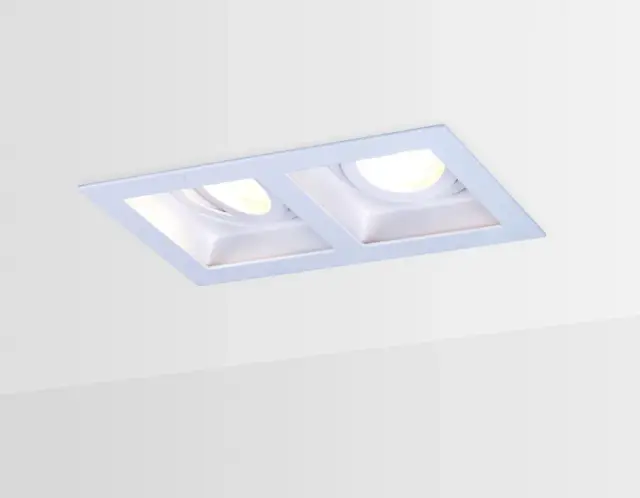 Точечный светильник Ambrella Light TN185 — белый, ракурс 3