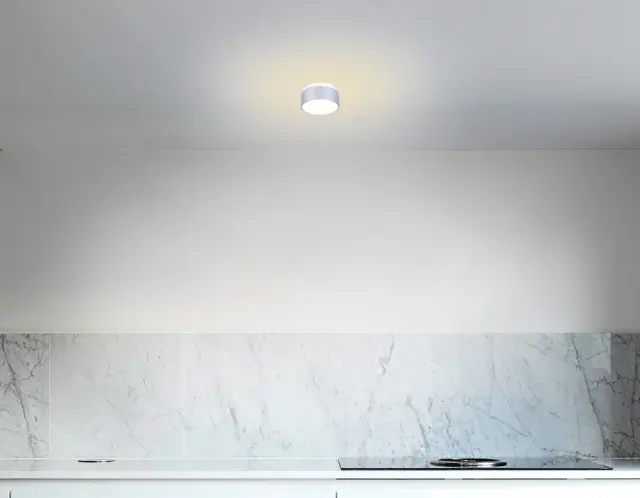 Точечный светильник Ambrella Light TN191 — серебряный, ракурс 2