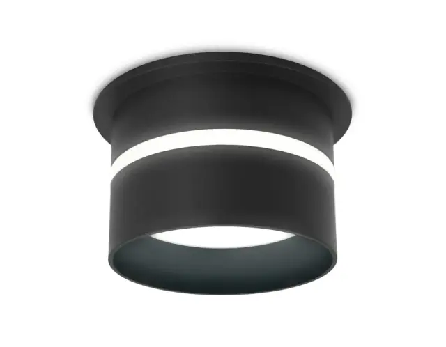 Точечный светильник Ambrella Light TN196 — черный, ракурс 2