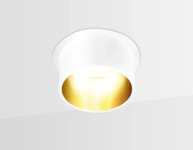 Точечный светильник Ambrella Light TN201 — белый, ракурс 2