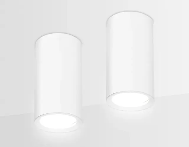 Точечный светильник Ambrella Light TN218 — белый, ракурс 2