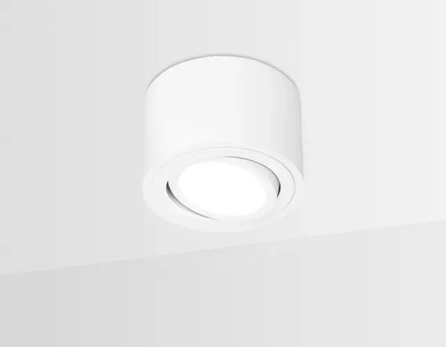 Точечный светильник Ambrella Light TN222 — белый, ракурс 2