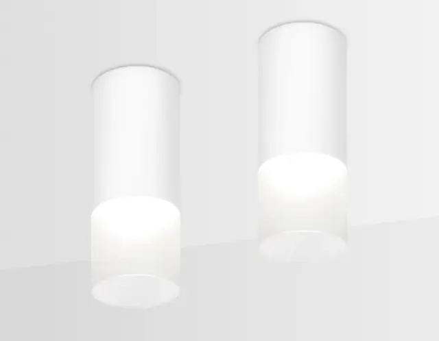 Точечный светильник Ambrella Light TN230 — белый, ракурс 2