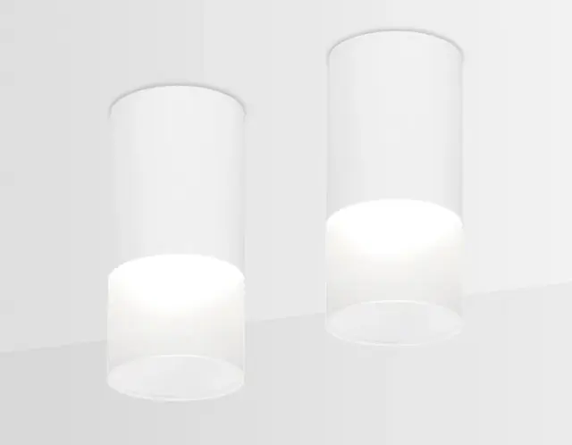 Точечный светильник Ambrella Light TN231 — белый, ракурс 2