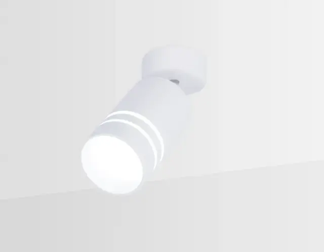 Точечный светильник Ambrella Light TN245 — белый, ракурс 2