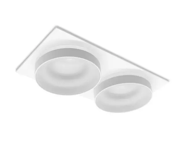 Точечный светильник Ambrella Light TN318 — белый, ракурс 2