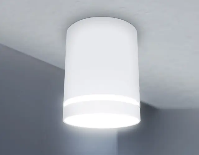 Точечный светильник Ambrella Light TN3202 — белый, ракурс 2