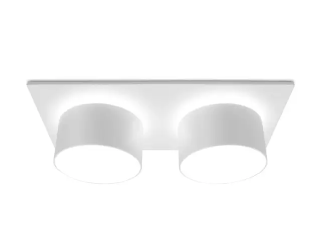 Точечный светильник Ambrella Light TN330 — белый, ракурс 3