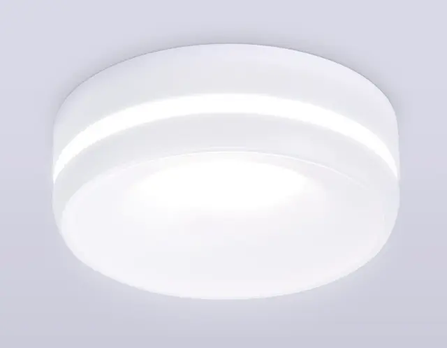 Точечный светильник Ambrella Light TN3333 — белый, ракурс 3