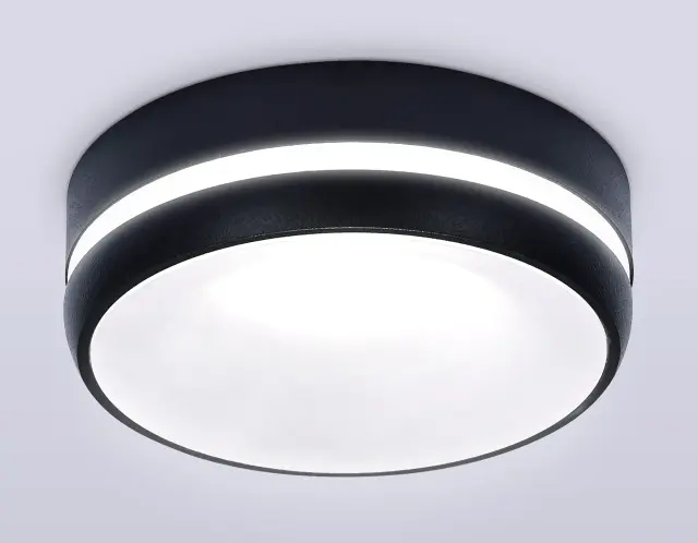 Точечный светильник Ambrella Light TN3335 — черный, ракурс 3