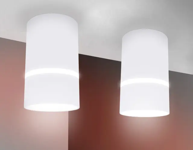 Точечный светильник Ambrella Light TN3411 — белый, ракурс 2