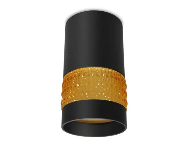 Точечный светильник Ambrella Light TN375 — черный, ракурс 2