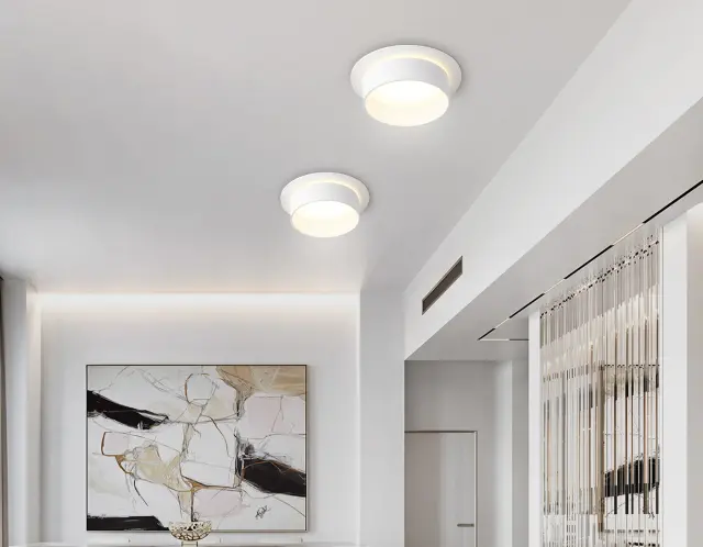 Точечный светильник Ambrella Light TN5212 — белый, ракурс 6