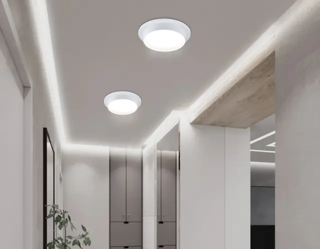 Точечный светильник Ambrella Light TN5225 — белый, ракурс 9
