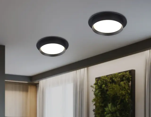 Точечный светильник Ambrella Light TN5227 — черный, ракурс 10