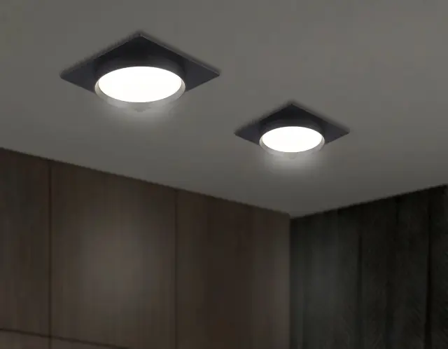 Точечный светильник Ambrella Light TN5231 — черный, ракурс 10