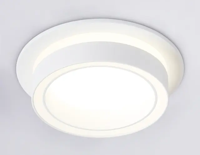 Точечный светильник Ambrella Light TN5240 — белый, ракурс 4