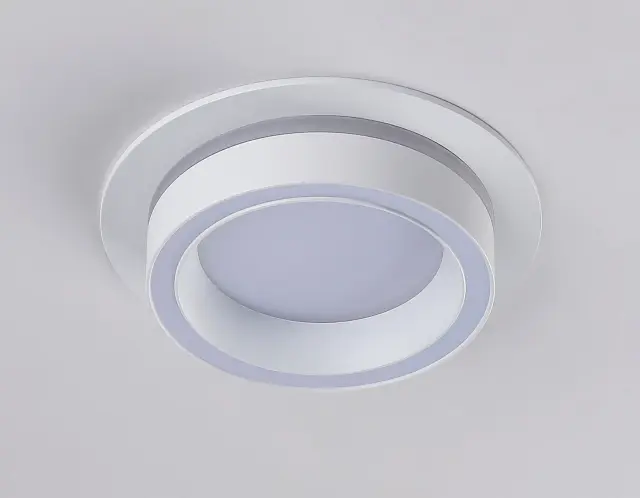 Точечный светильник Ambrella Light TN5240 — белый, ракурс 6