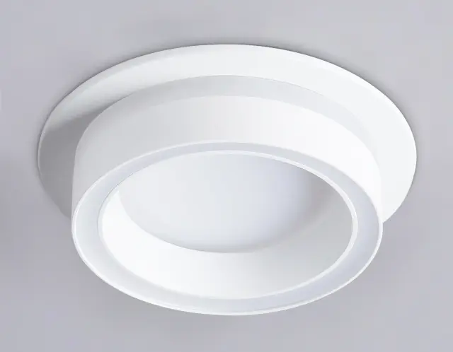 Точечный светильник Ambrella Light TN5240 — белый, ракурс 7