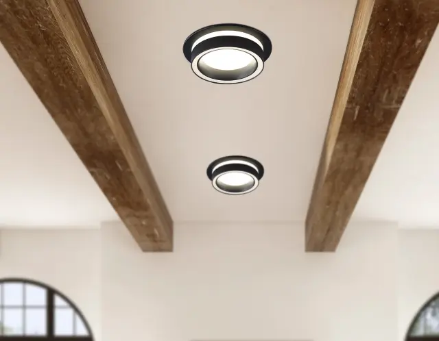 Точечный светильник Ambrella Light TN5241 — черный, ракурс 10