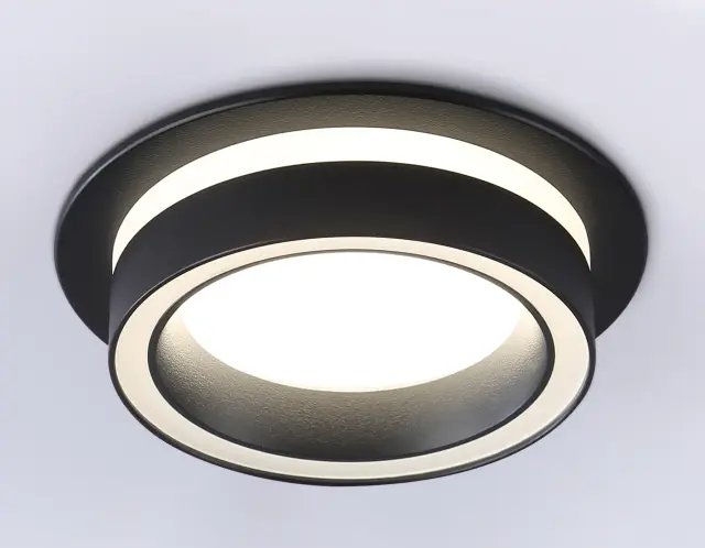 Точечный светильник Ambrella Light TN5241 — черный, ракурс 5