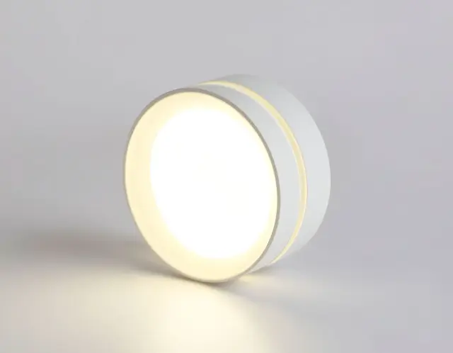 Точечный светильник Ambrella Light TN5388 — белый, ракурс 4
