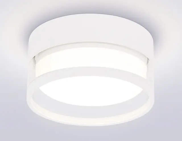 Точечный светильник Ambrella Light TN5505 — белый, ракурс 3