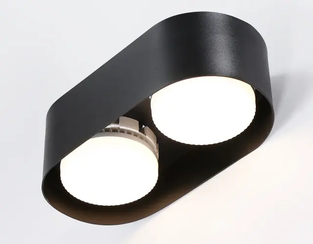 Точечный светильник Ambrella Light TN70821 — черный, ракурс 2
