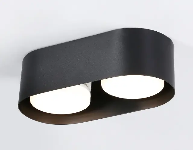 Точечный светильник Ambrella Light TN70821 — черный, ракурс 3
