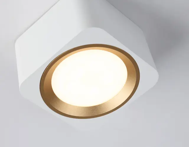 Точечный светильник Ambrella Light TN70831 — белый, ракурс 2