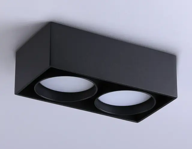 Точечный светильник Ambrella Light TN70875 — черный, ракурс 6