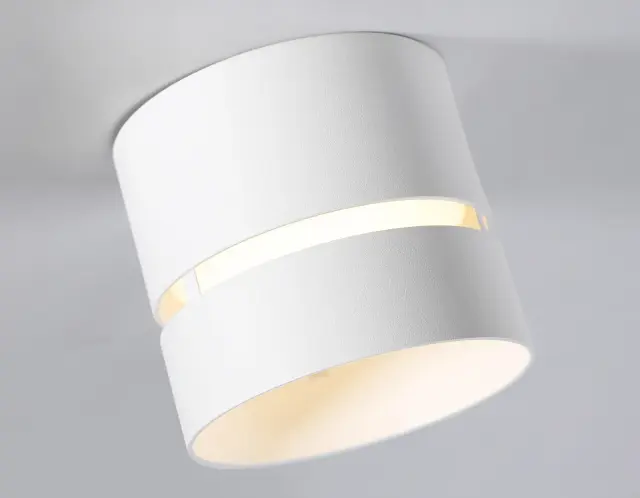Точечный светильник Ambrella Light TN71050 — белый, ракурс 3