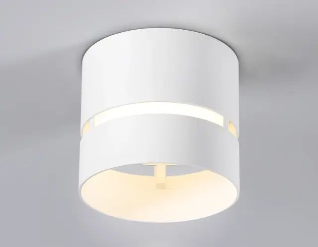 Точечный светильник Ambrella Light TN71050 — белый, ракурс 4