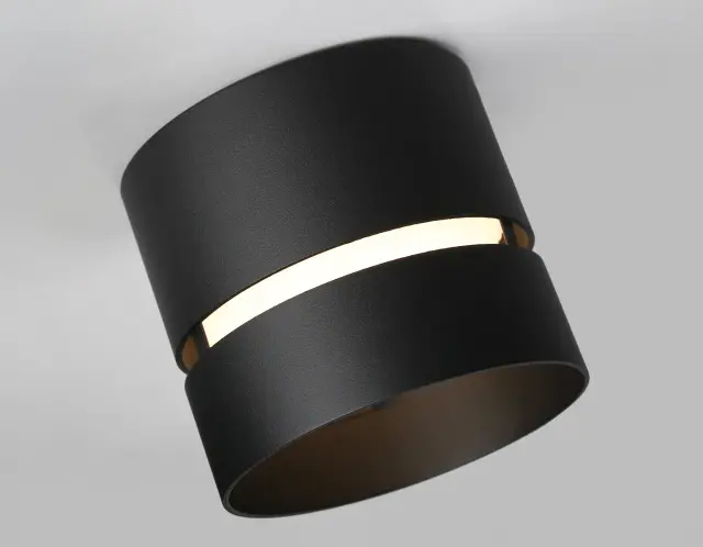 Точечный светильник Ambrella Light TN71052 — черный, ракурс 2