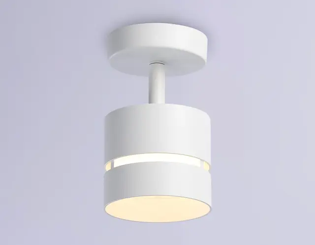 Точечный светильник Ambrella Light TN71055 — белый, ракурс 4