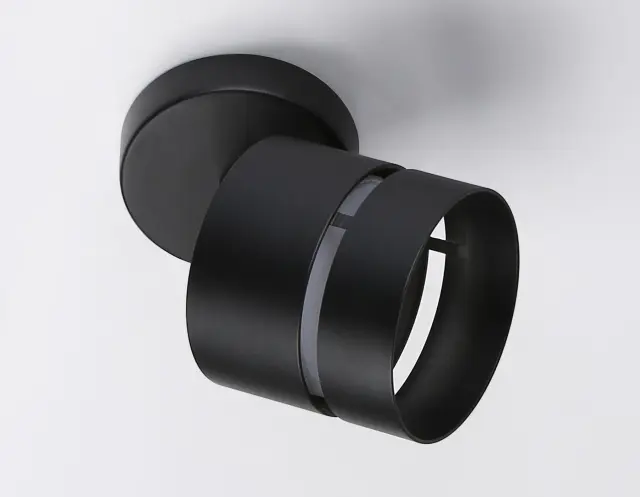 Точечный светильник Ambrella Light TN71056 — черный, ракурс 4