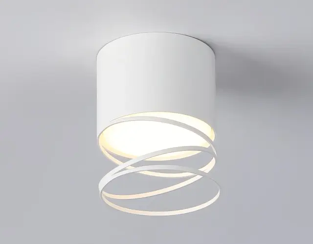 Точечный светильник Ambrella Light TN71103 — белый, ракурс 3