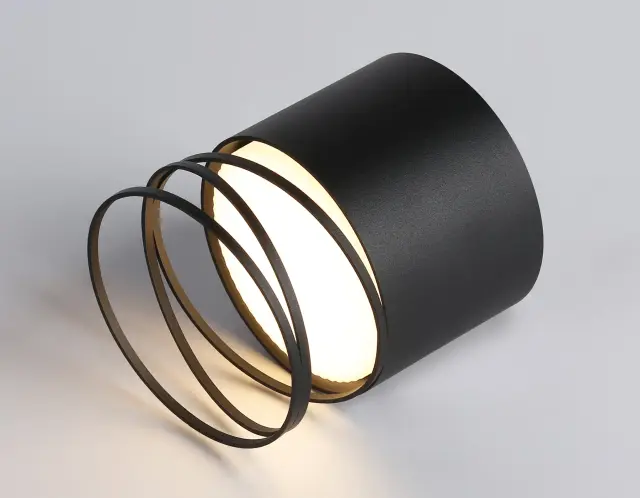 Точечный светильник Ambrella Light TN71105 — черный, ракурс 3