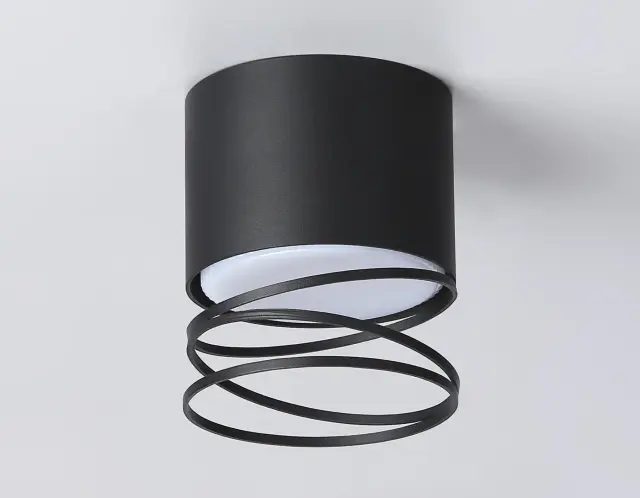 Точечный светильник Ambrella Light TN71105 — черный, ракурс 5