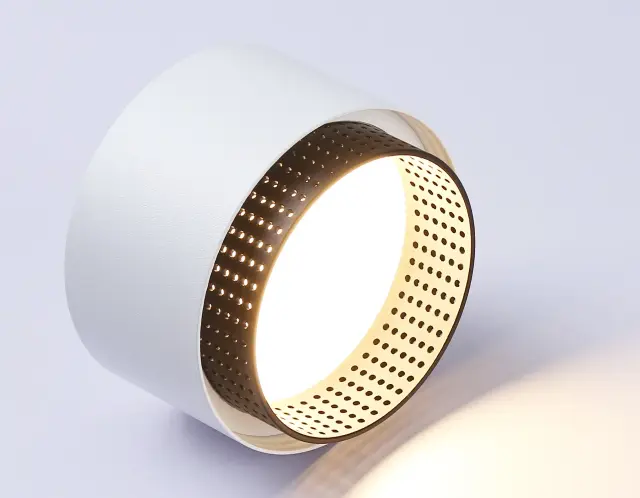 Точечный светильник Ambrella Light TN71271 — белый, ракурс 4