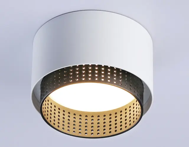 Точечный светильник Ambrella Light TN71271 — белый, ракурс 6
