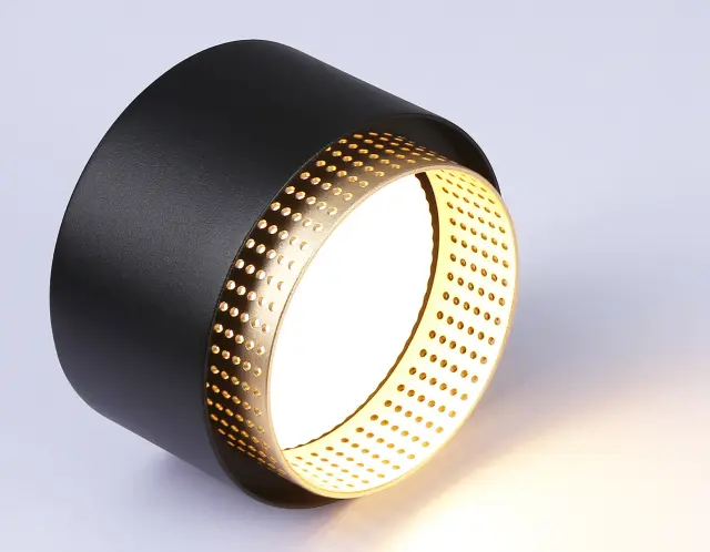 Точечный светильник Ambrella Light TN71275 — черный, ракурс 4