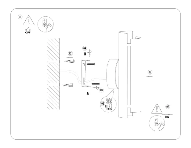 Бра Ambrella Light TN71331 — белый, ракурс 2