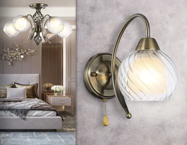 Бра Ambrella Light TR3076 — бронза, ракурс 3