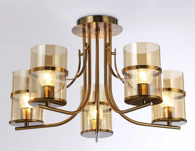 Люстра Ambrella Light TR3222 — золотой, ракурс 6