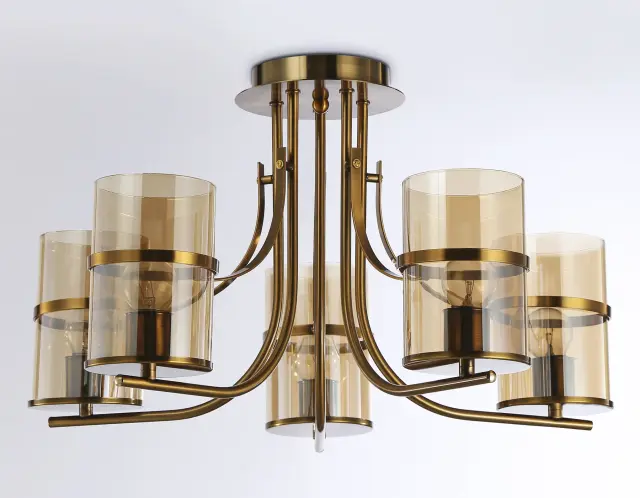 Люстра Ambrella Light TR3222 — золотой, ракурс 7