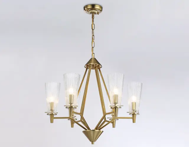 Люстра Ambrella Light TR3231 — латунь, ракурс 5