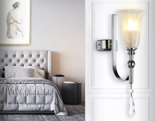 Бра Ambrella Light TR3253 — хром, ракурс 3