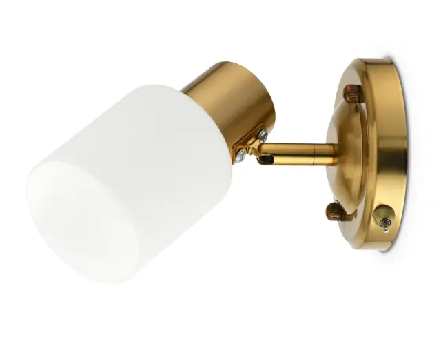 Спот Ambrella Light TR3967 — латунь, ракурс 3